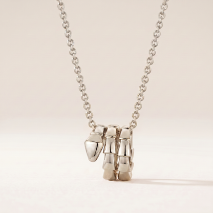 Serpenti Coiled Viper Pendant Necklace