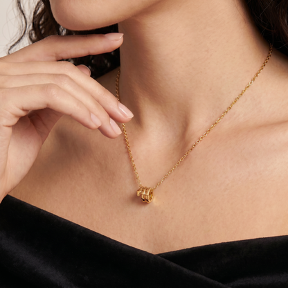 Serpenti Coiled Viper Pendant Necklace