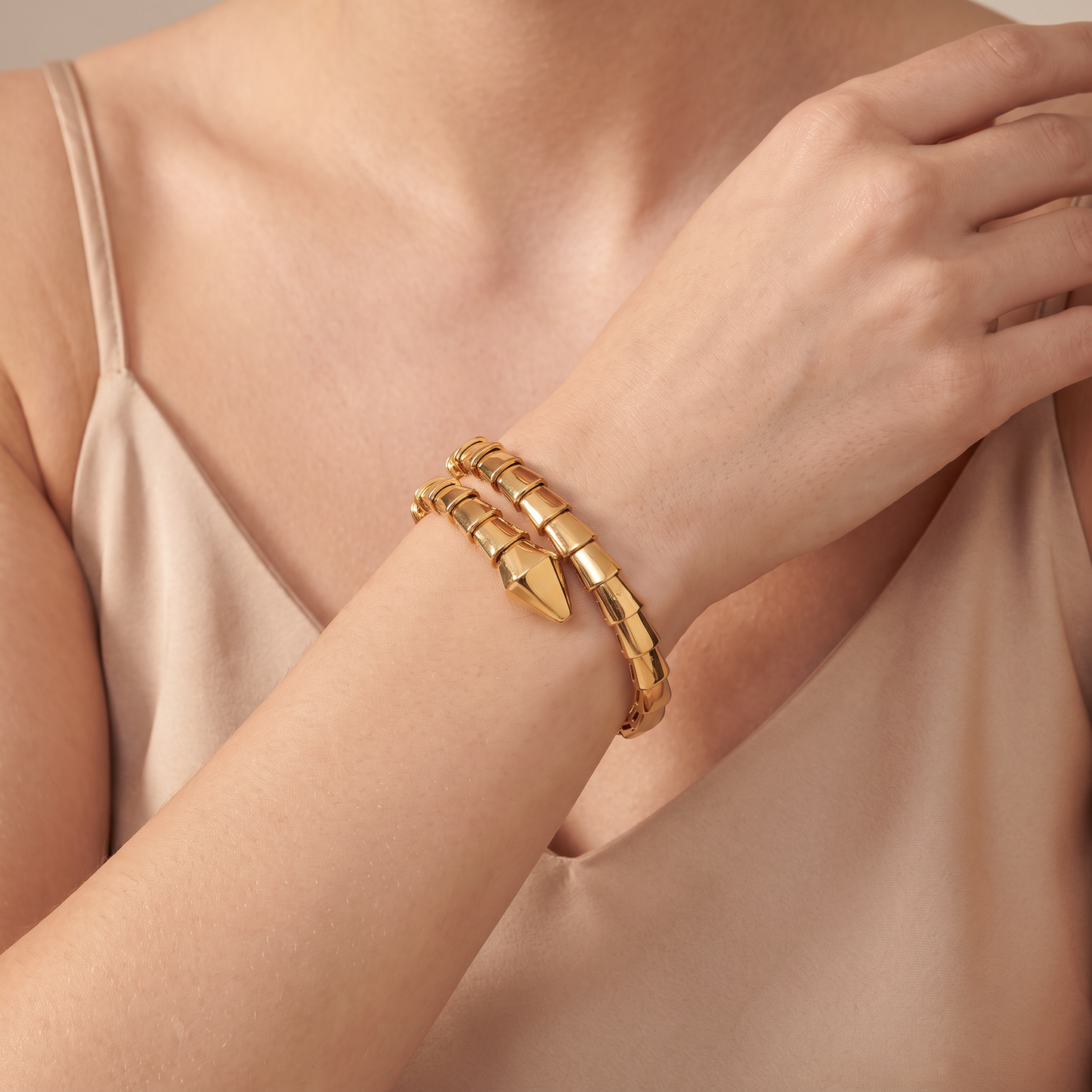 Serpenti Double Wrap Bracelet