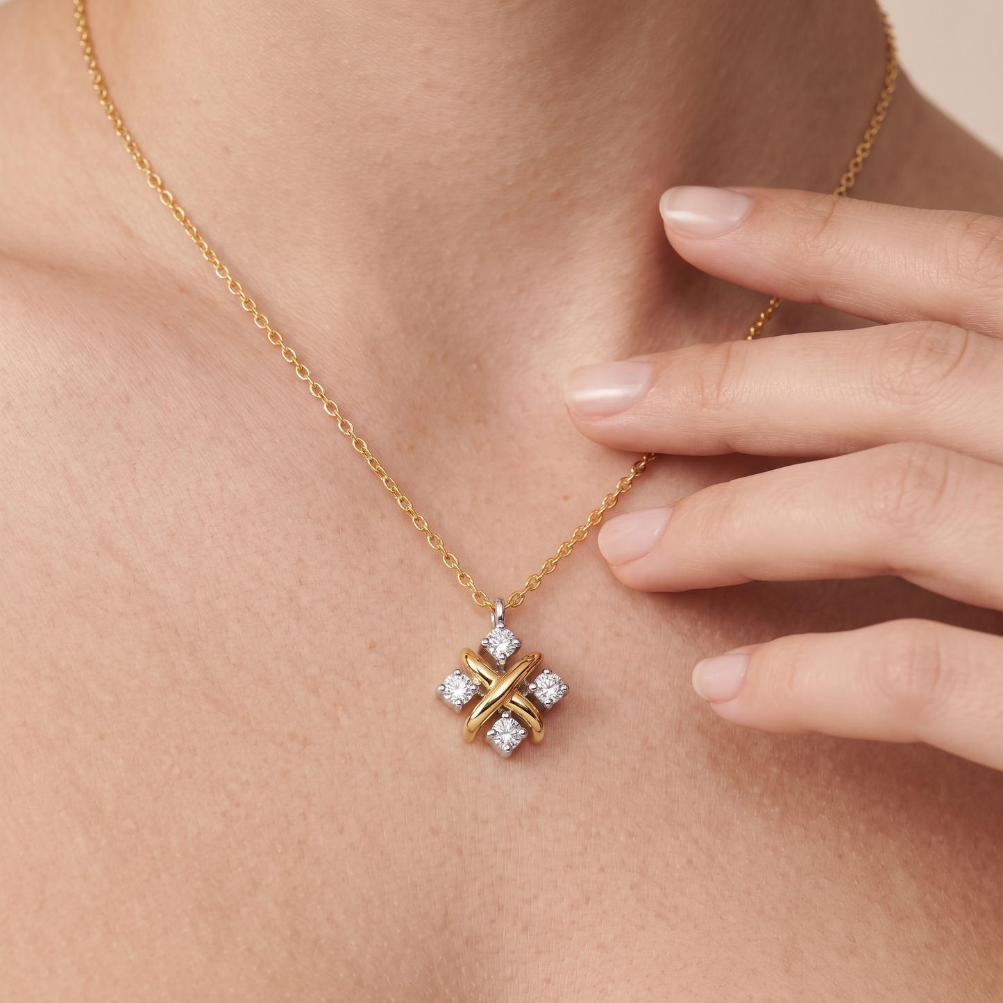 Sixteen Stone Necklace