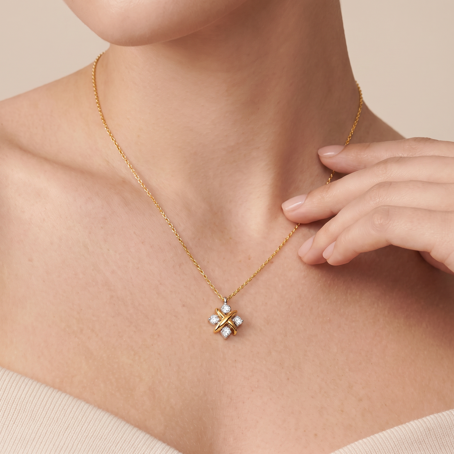 Sixteen Stone Necklace