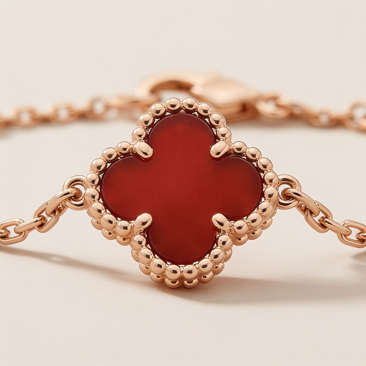 Sweet Vermeil Alhambra Bracelet