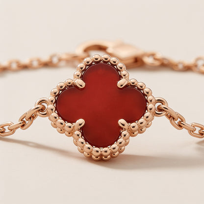 Sweet Vermeil Alhambra Bracelet