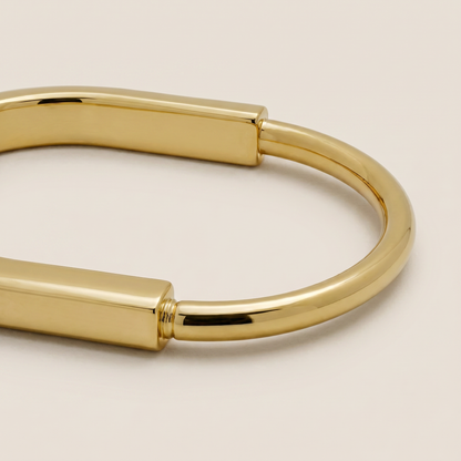 T Lock Bangle Bracelets