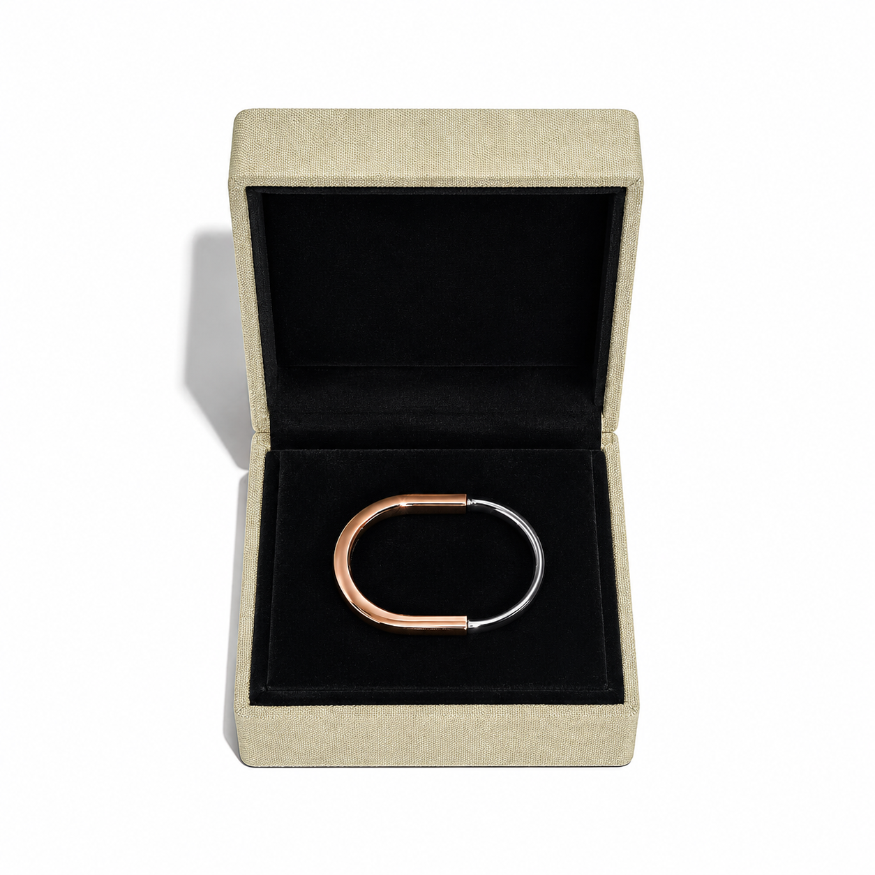 T Lock Bangle in Rose Bracelet