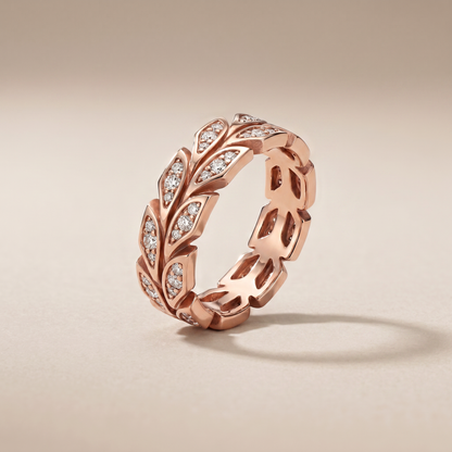 Victoria Vine Pavé Diamonds Ring
