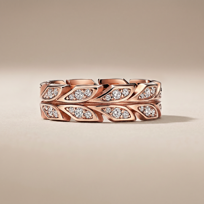 Victoria Vine Pavé Diamonds Ring