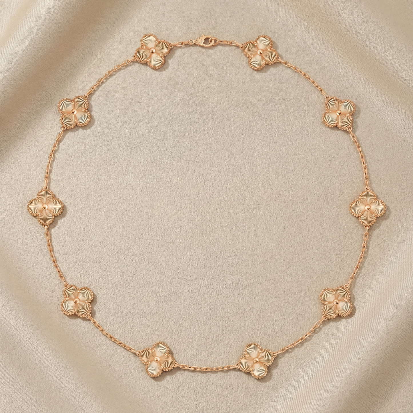 Vintage Alhambra 10 Motifs Necklace