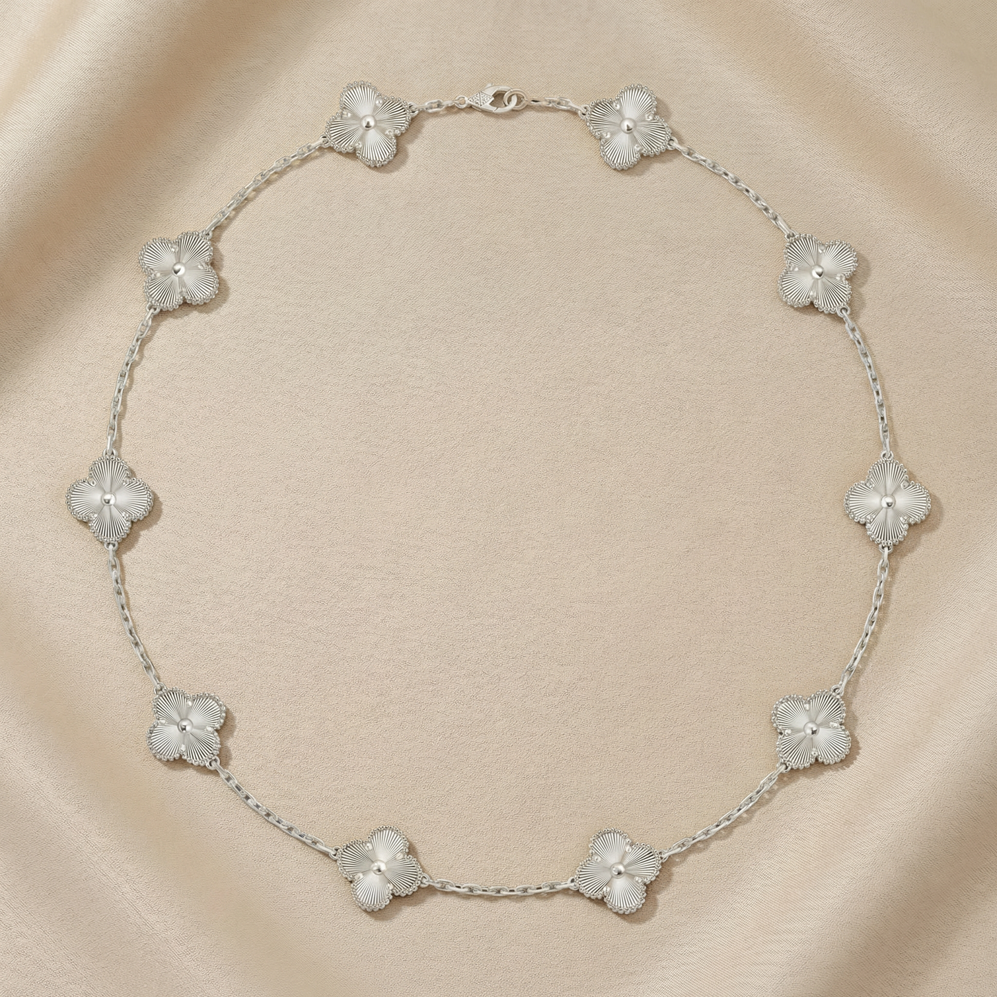 Vintage Alhambra 10 Motifs Necklace