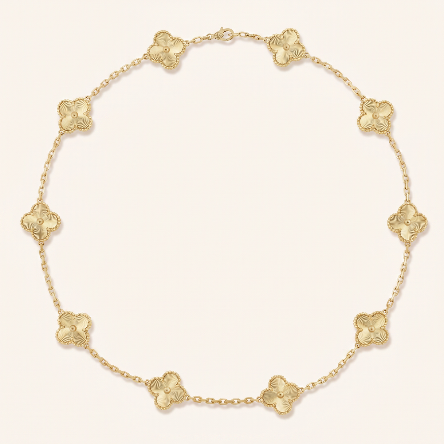 Vintage Alhambra 10 Motifs Necklace