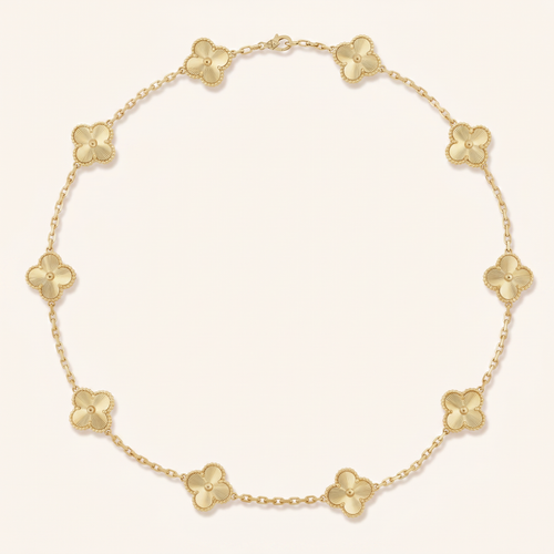 Vintage Alhambra 10 Motifs Necklace