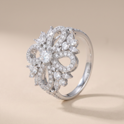 Vintage Floral Ring