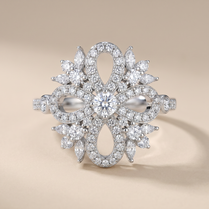 Vintage Floral Ring