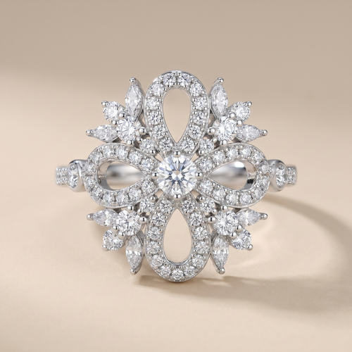 Vintage Floral Ring