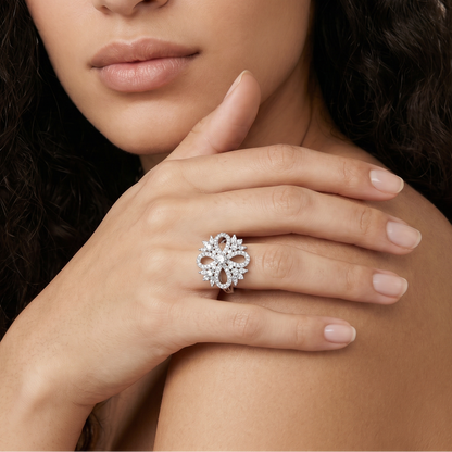 Vintage Floral Ring
